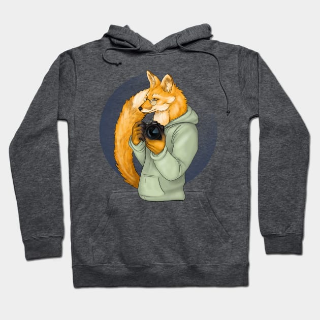 Photographer Fox Hoodie by CatAstropheBoxes